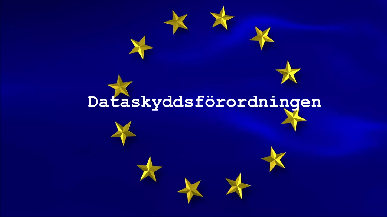 dataskyddsförordningen