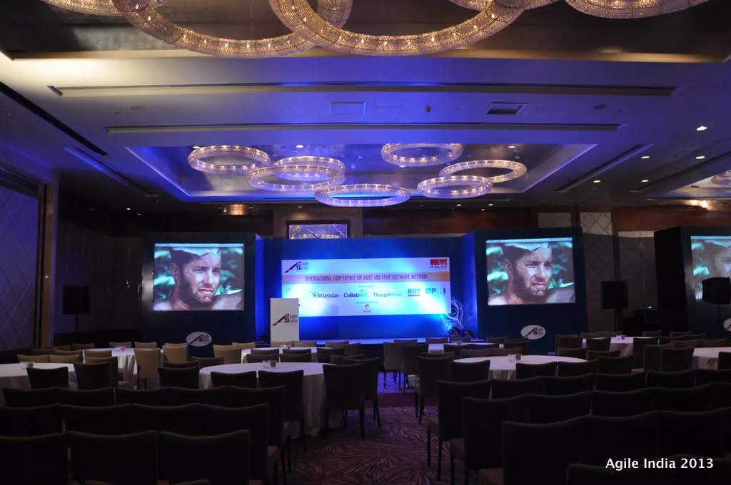 Agil utveckling diskuterades under konferensen "Agile India"