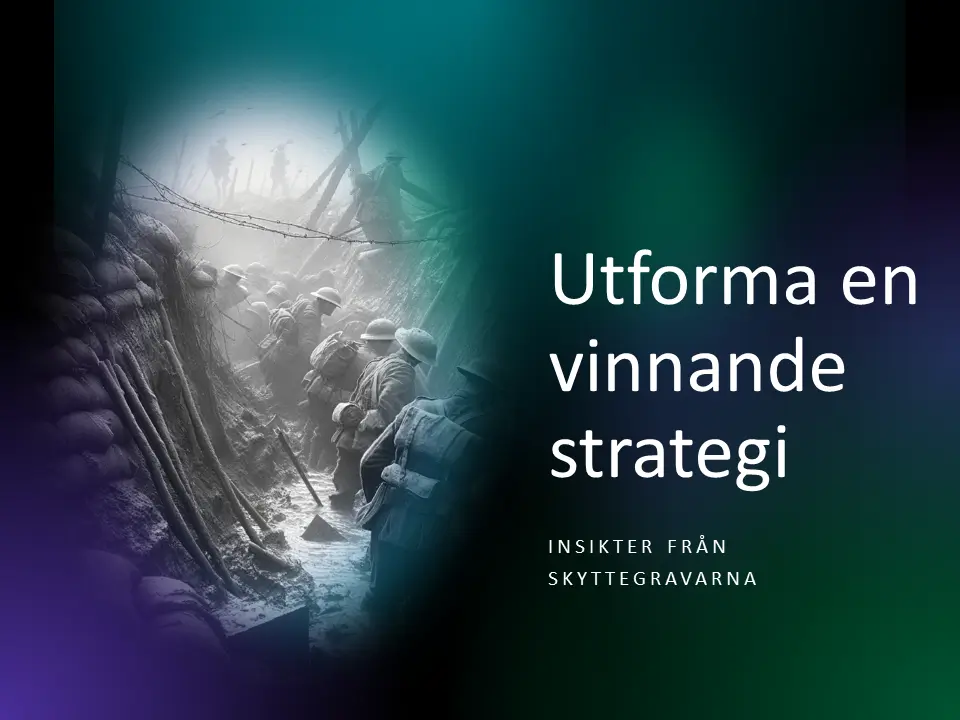 Utforma en vinnande strategi