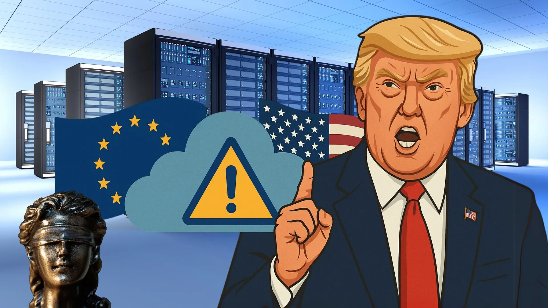 Risker relaterat till att använda amerikanska molntjänster