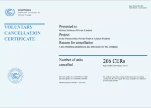 Voluntary Compensation Certificate 2025